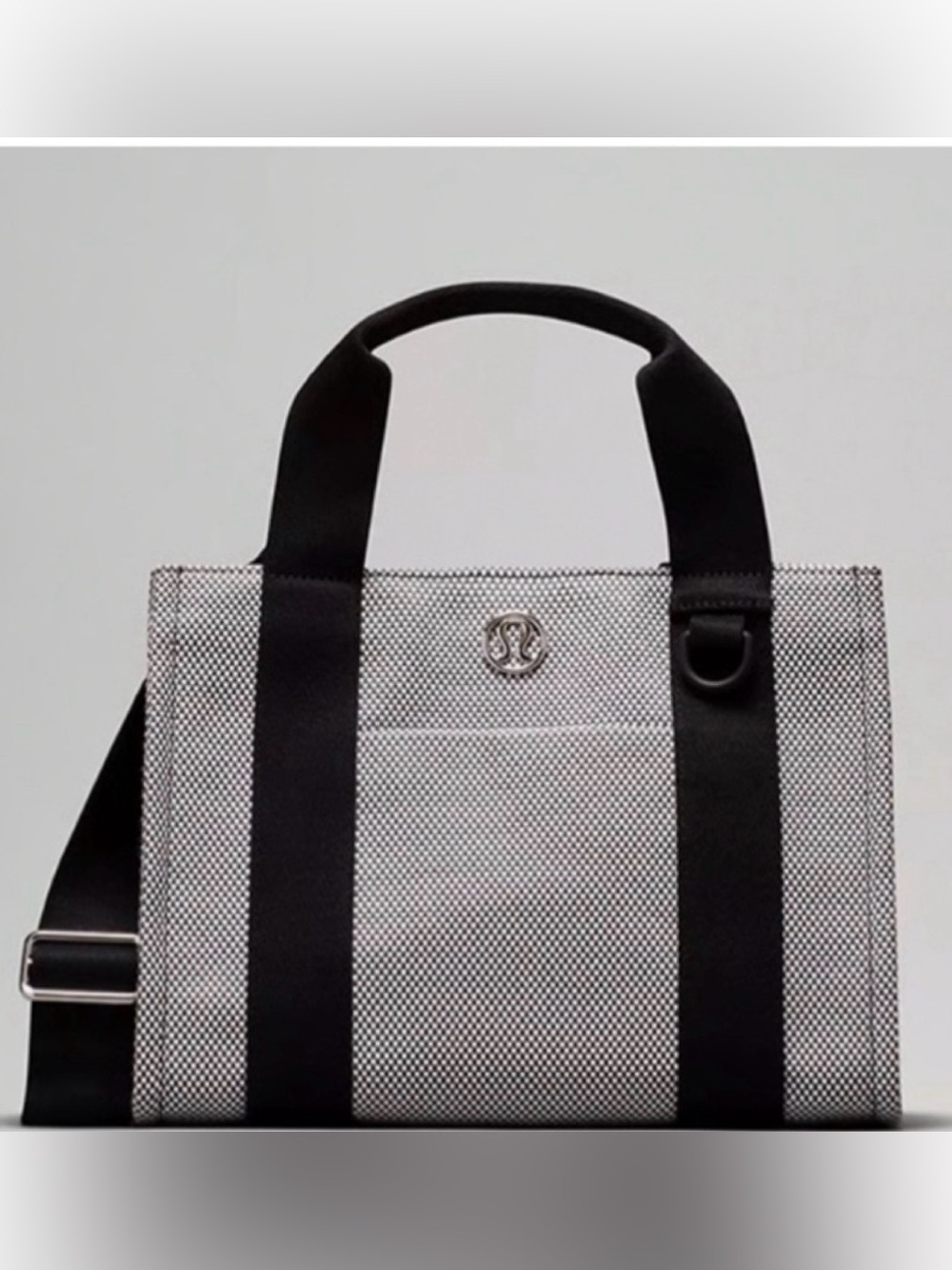 Lululemon 4.5L Two-Toned Canvas Mini Tote